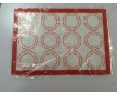 鉑金食品級硅膠烤盤墊 玻璃纖維硅膠燒烤墊